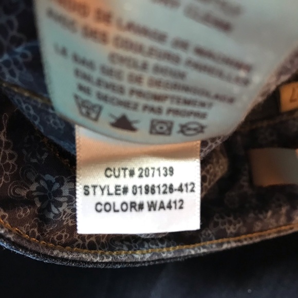 PAIGE Hidden Hills jeans womens blue size 27 - Picture 15 of 16